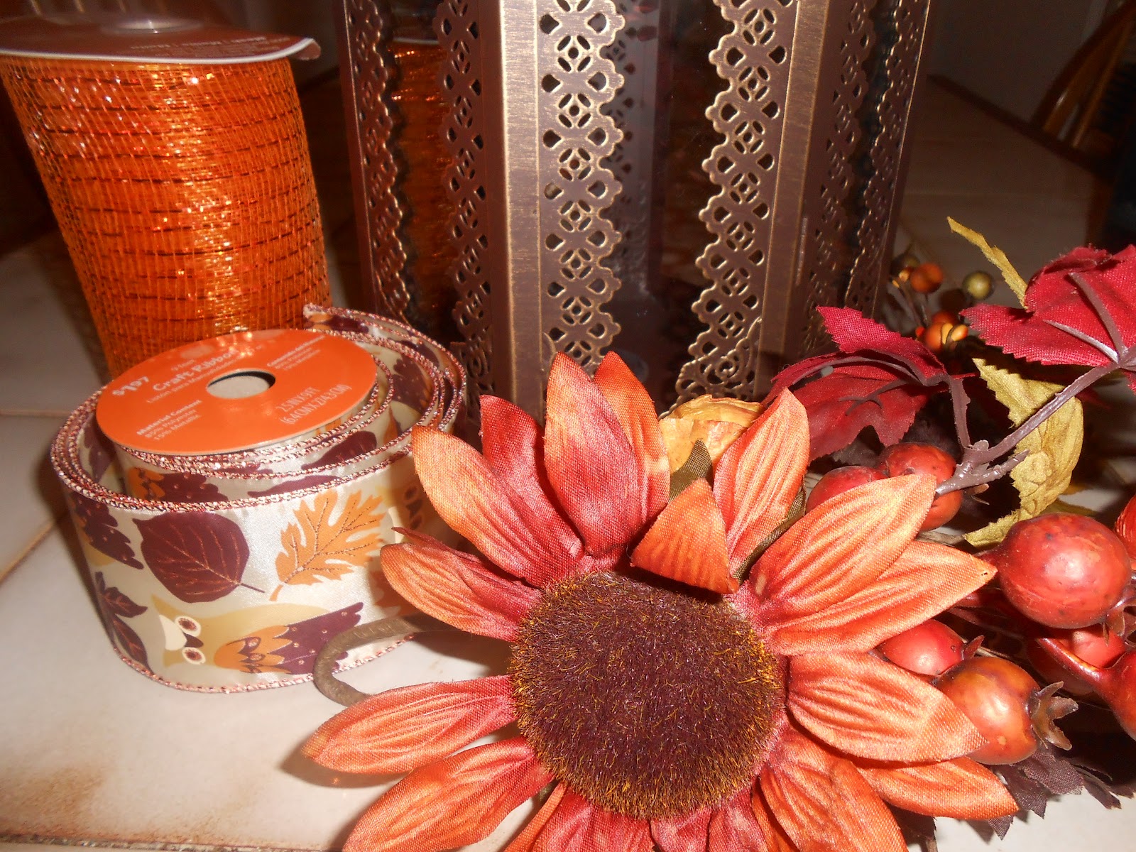 Tiaras and Bowties Embellished Lantern Swag A How To!