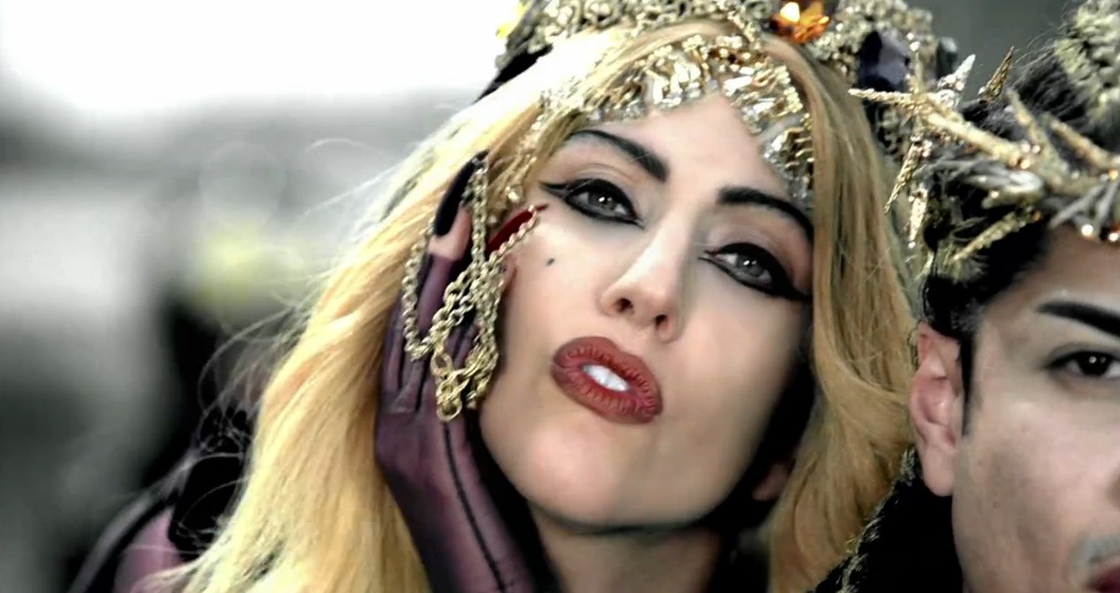 lady gaga judas video pics. dresses makeup Lady Gaga Judas
