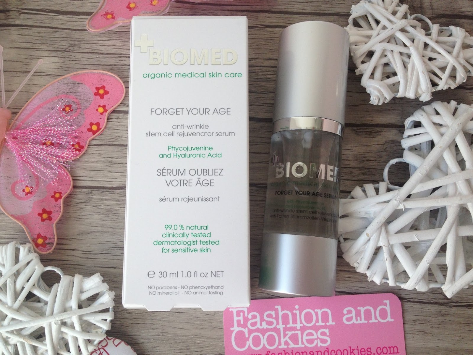 Biomed Organic Skincare review, Biomed Forget your age cream and serum presentation and review on Fashion and Cookies fashion blog