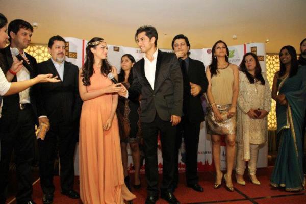Aditi Rao1 - Ali Zafar, Aditi Rao, Sonali, Goldie, Shristi @ LPNY premiere in Dubai