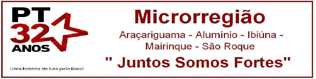 PARTIDO DOS TRABALHADORES - MICRORREGIÃO