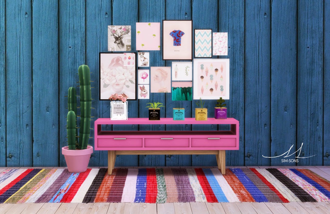 My Sims 4 Blog Collage Frames by SimSons