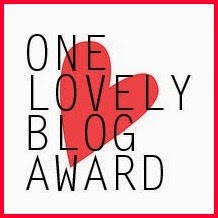 ONE LOVELY BLOG AWARD