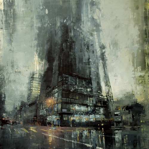 15-Construction-Jeremy-Mann-Figurative-Painting-in-Cityscapes-Oil-Paintings-www-designstack-co