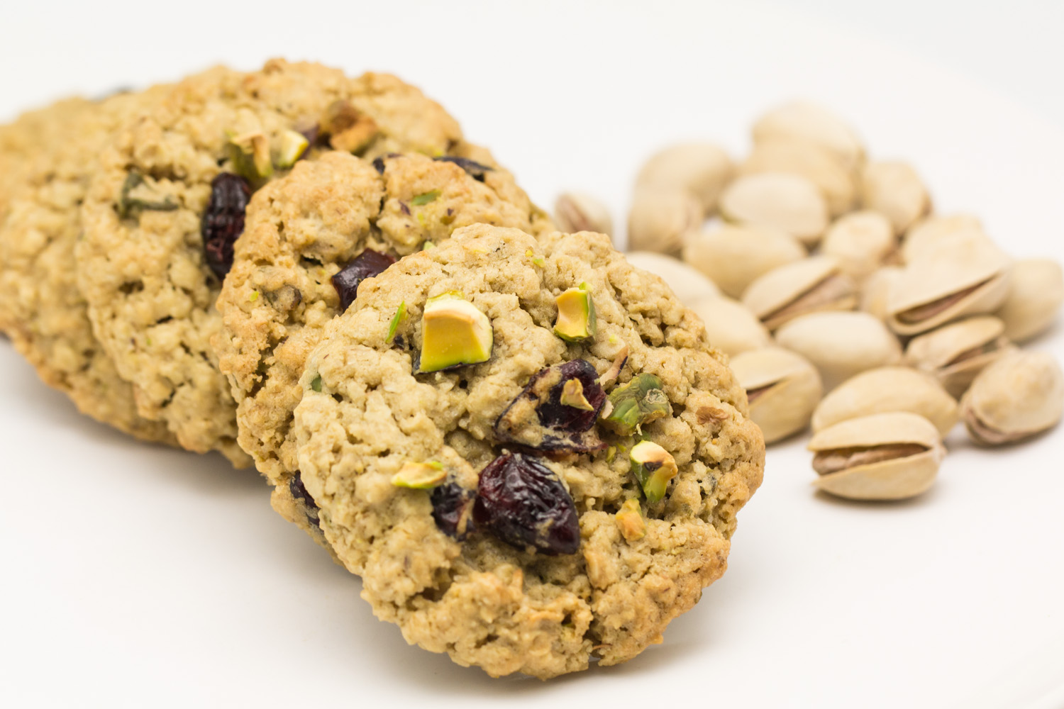 Hovkonditorn Pistachio Lime Cranberry Oatmeal Cookies