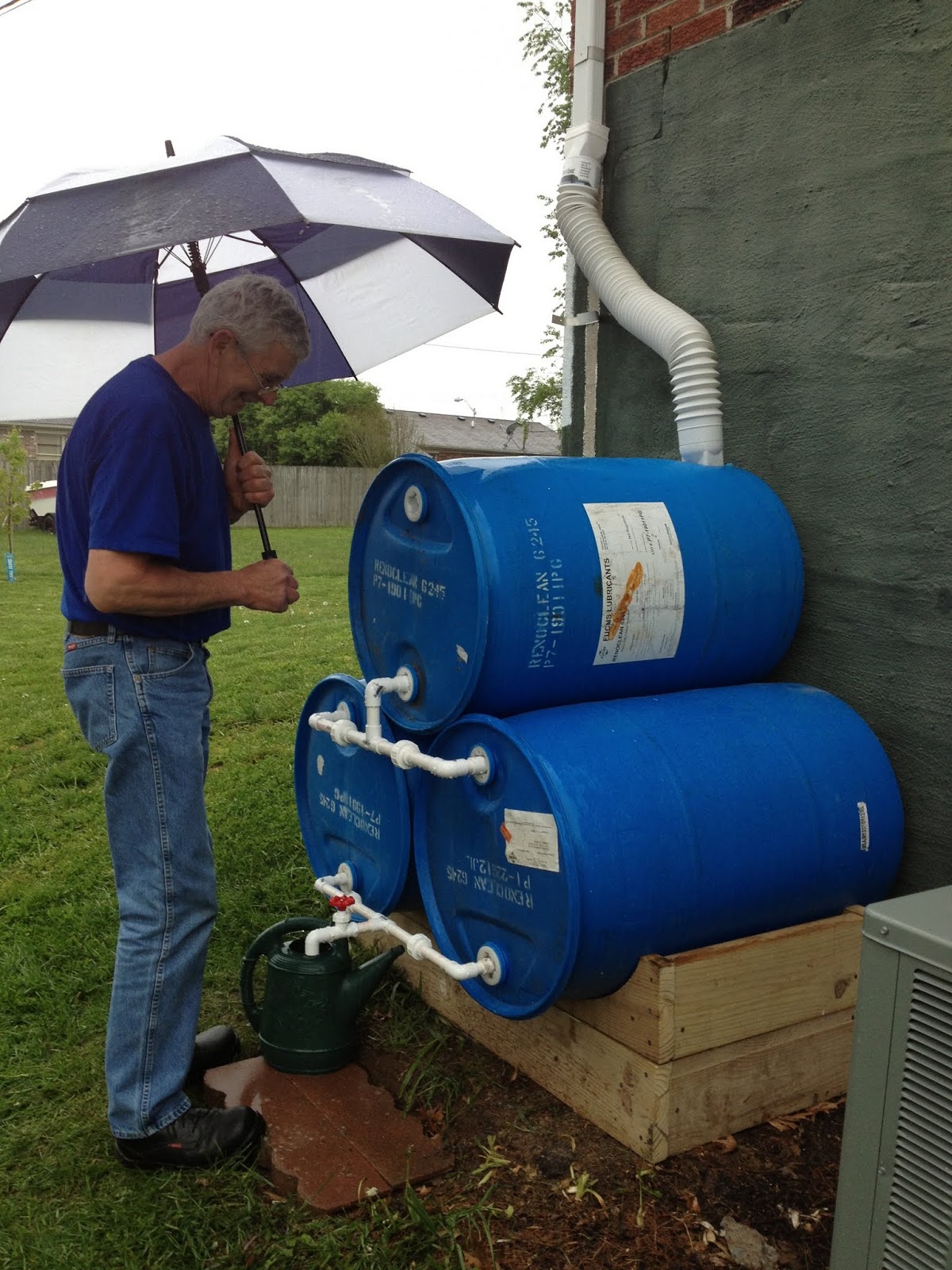 Our Adoption Adventure The Rain Barrel System