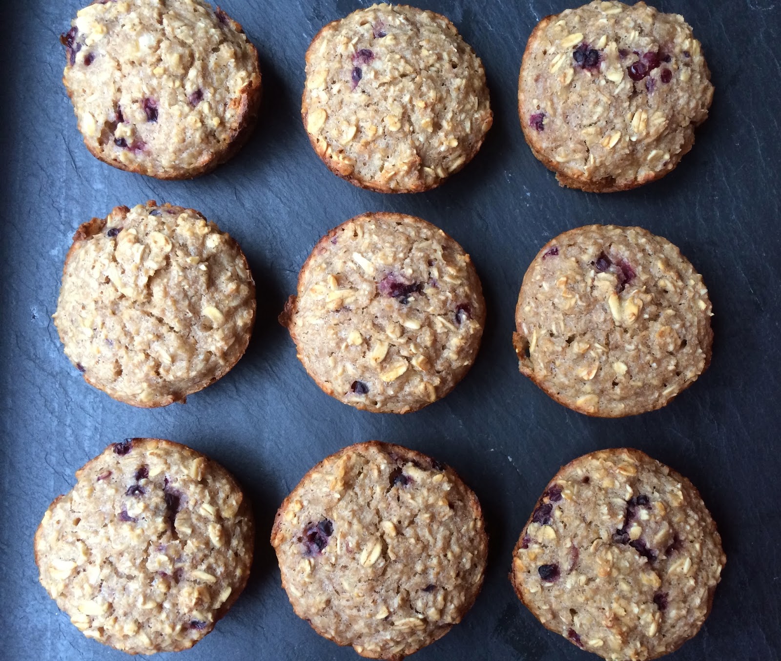 Top Ate on Your Plate Clean Eating Banana HoneyOat Muffins