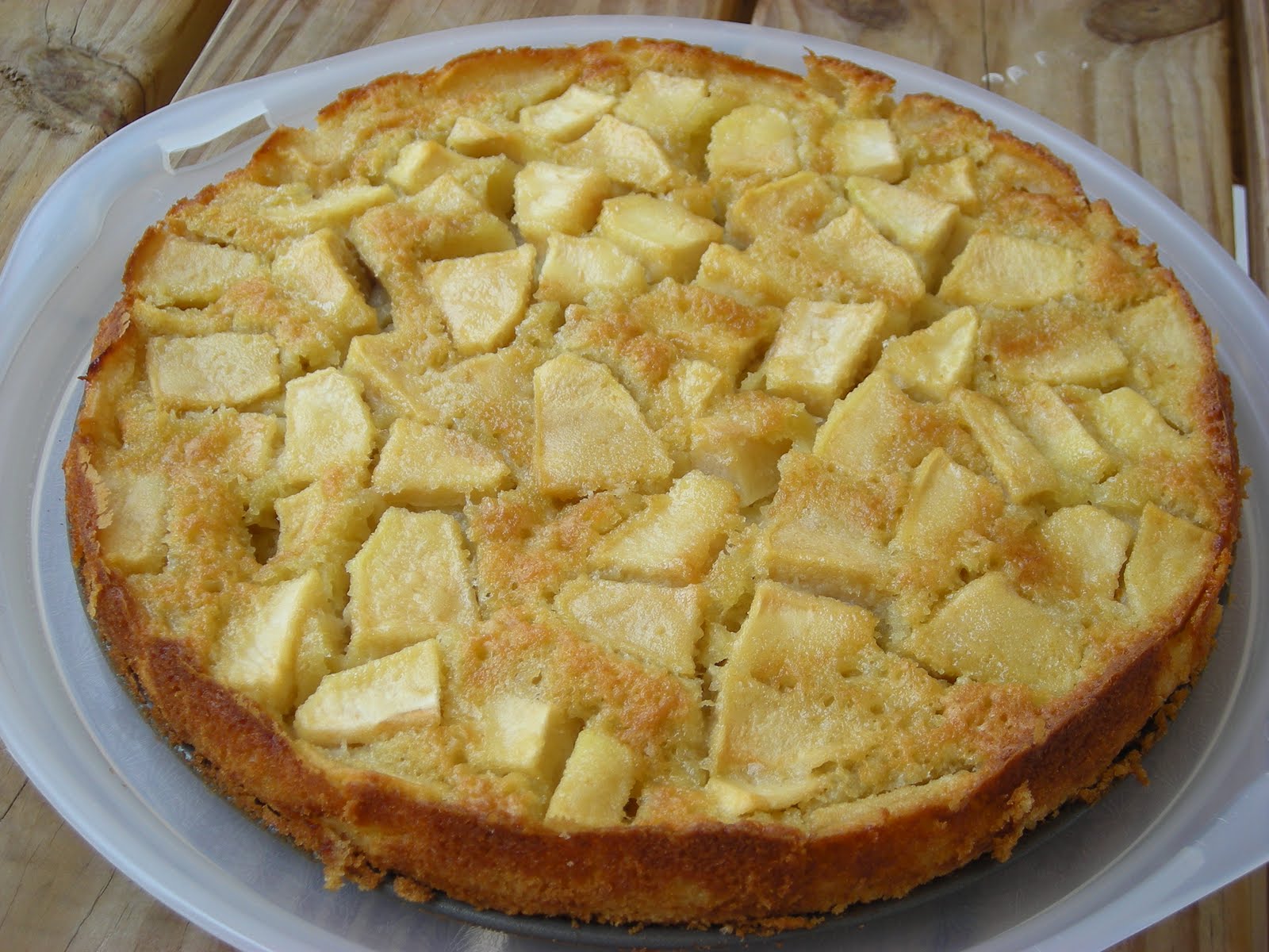 french apple cake