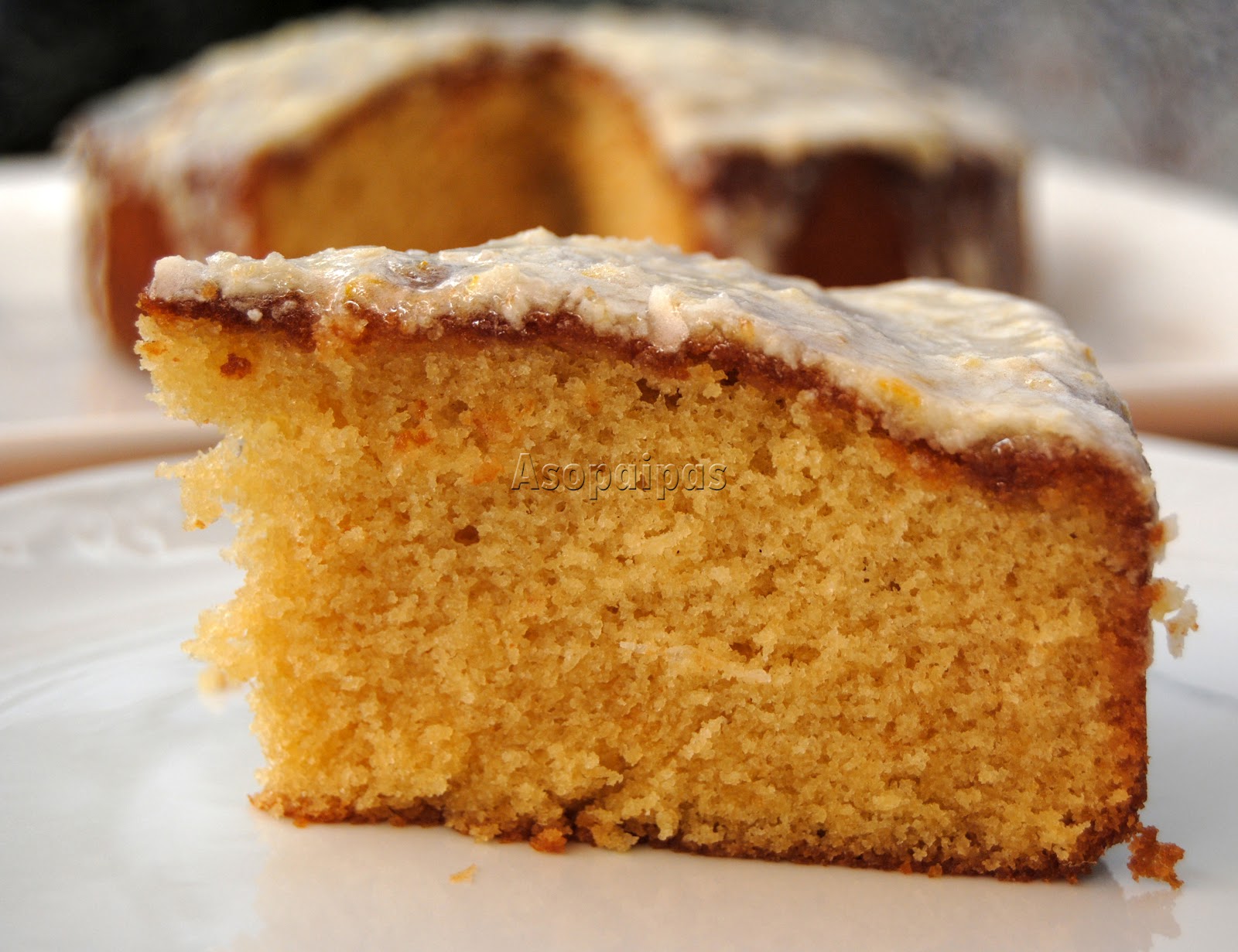 Bizcocho Inglés. Receta Asopaipas. Recetas de Cocina Casera