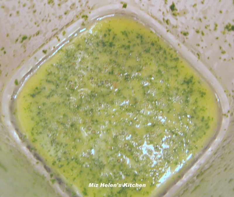 Green Peas and Potatoes with Lemon Mint Sauce