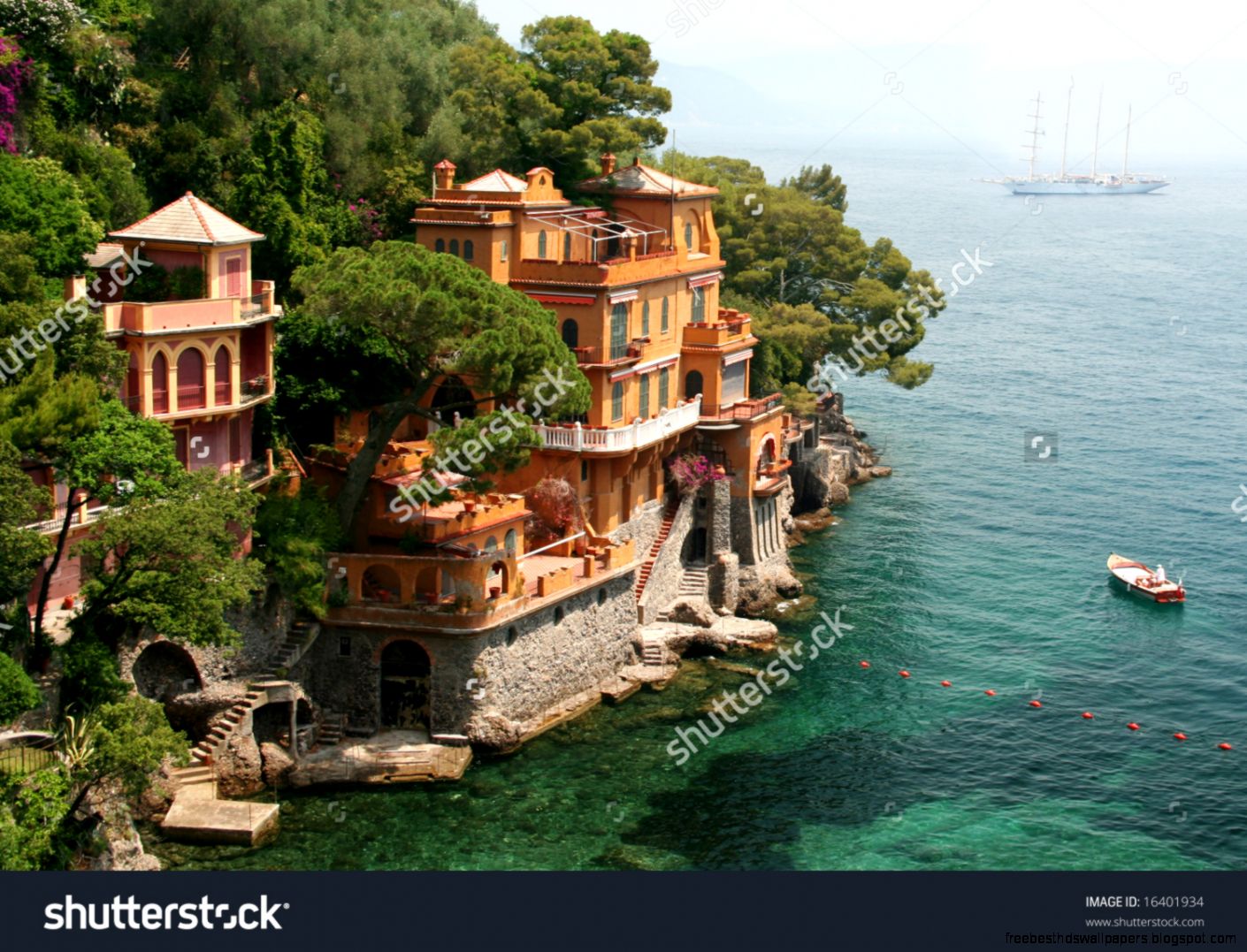 Seaside Villas On The Mediterranean Coast Stock Photo 16401934 Seaside Villas On The Mediterranean Coast Stock Photo 16401934