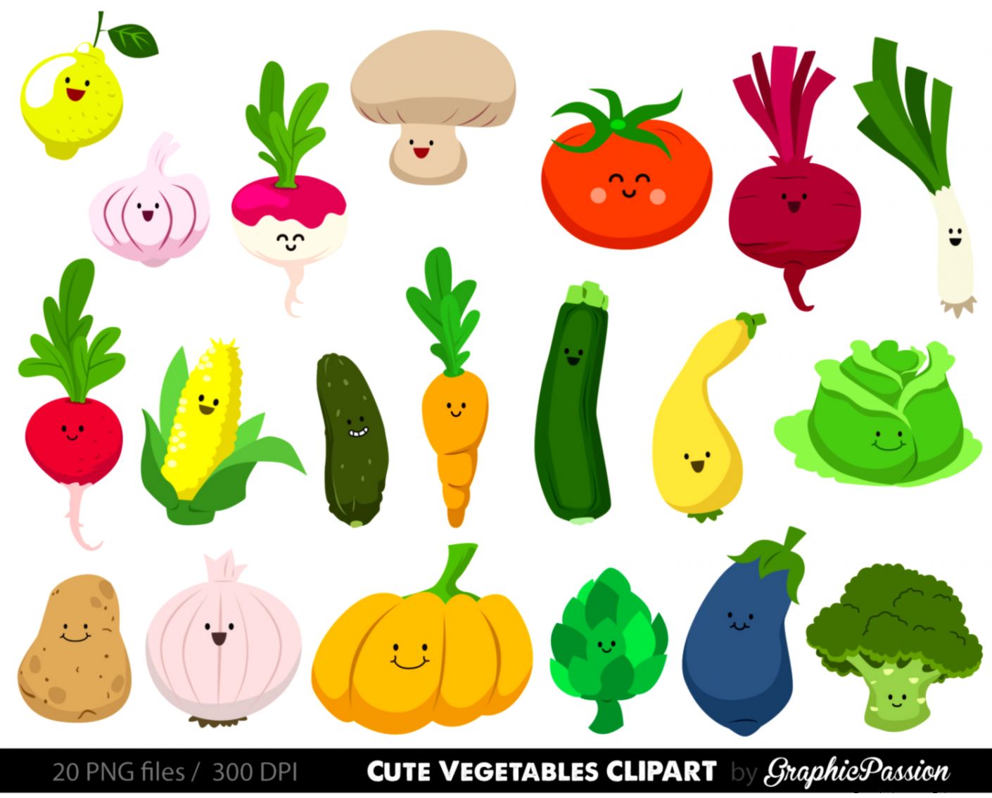 Popular items for vegetable clip art on Etsy Popular items for vegetable clip art on Etsy