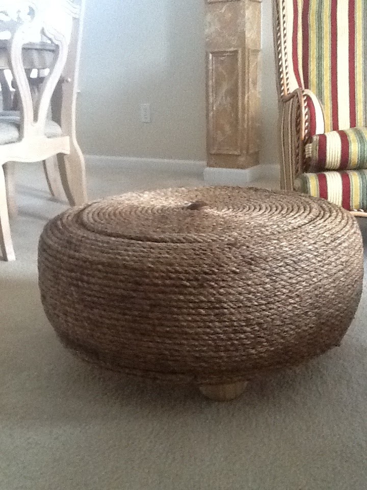 HooArTe Tire Ottoman