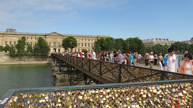 Paris Seine Pont des Arts Locks
