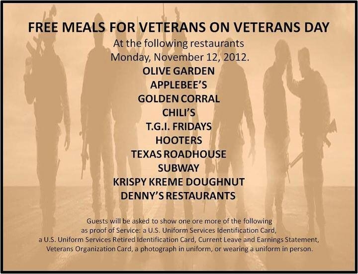 Veterans day freebies 2024 chicago