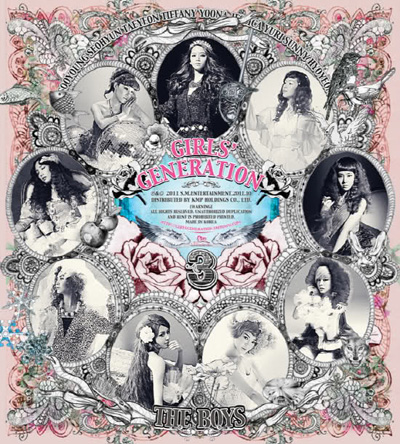 Girls' generation - The boys | Album art & tracklist