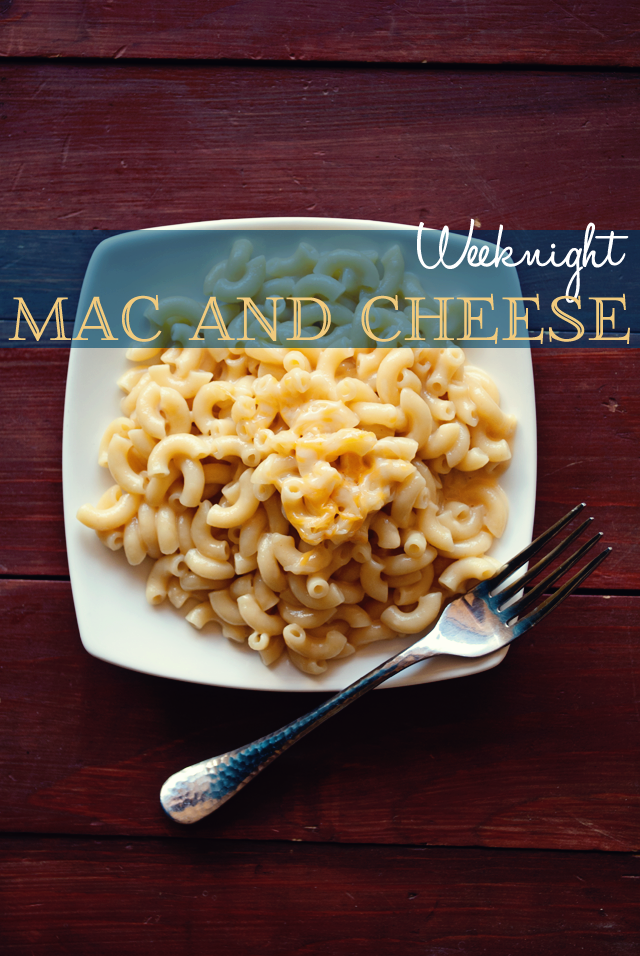 Easy Weeknight Mac 'n Cheese