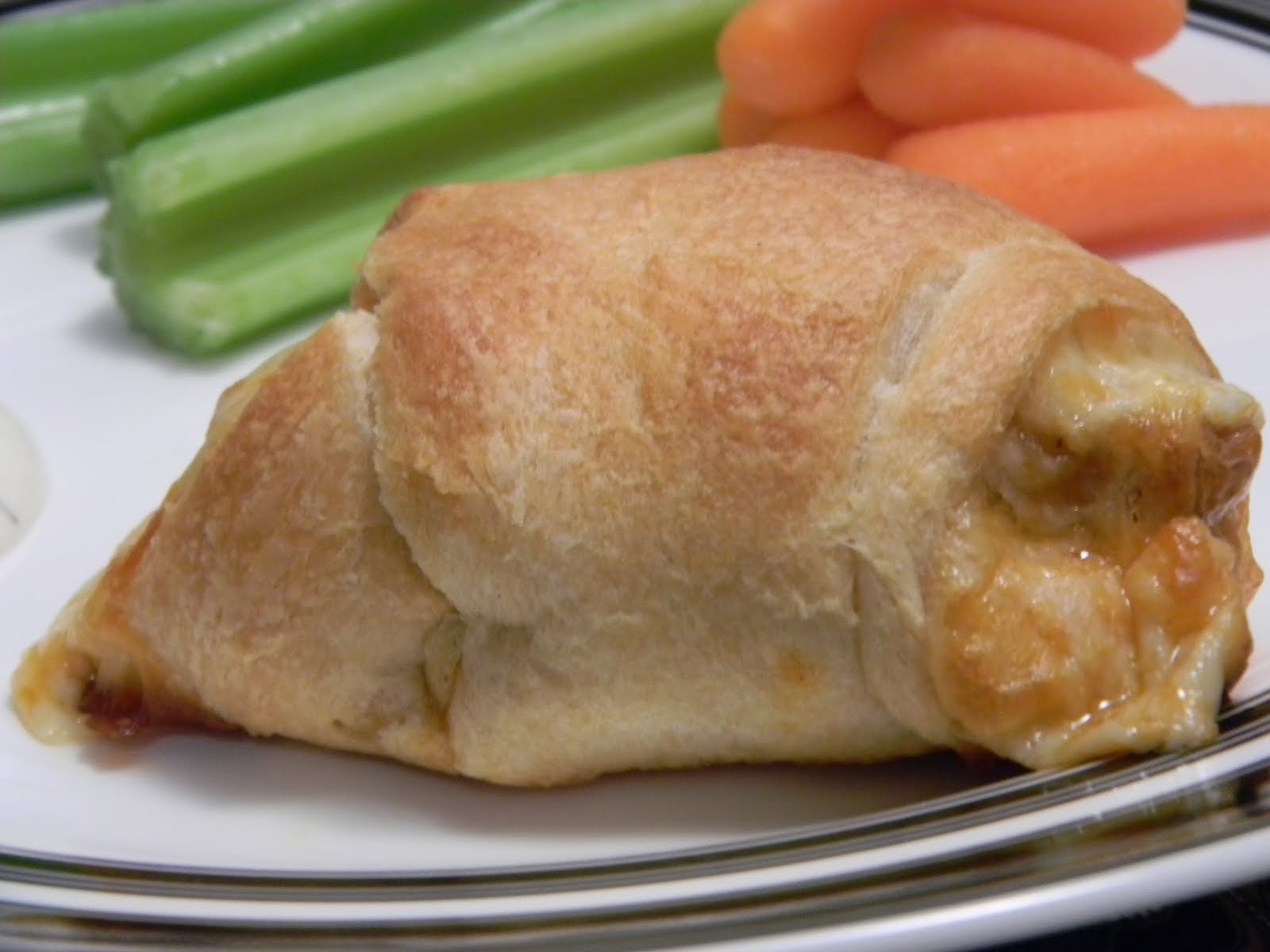 One Day At A Time From My Kitchen To Yours Buffalo Chicken Crescents