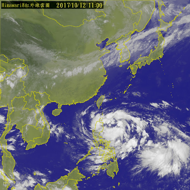 中央氣象局今天上午對北北基、宜蘭、花蓮發布豪雨特報,氣象局預測,目前位於菲律賓東方海面的熱帶性低氣壓,最快在今天增強為今年第20號颱風「卡努(Khanun)」 中央氣象局今天上午對北北基、宜蘭、花蓮發布豪雨特報,氣象局預測,目前位於菲律賓東方海面的熱帶性低氣壓,最快在今天增強為今年第20號颱風「卡努(Khanun)」