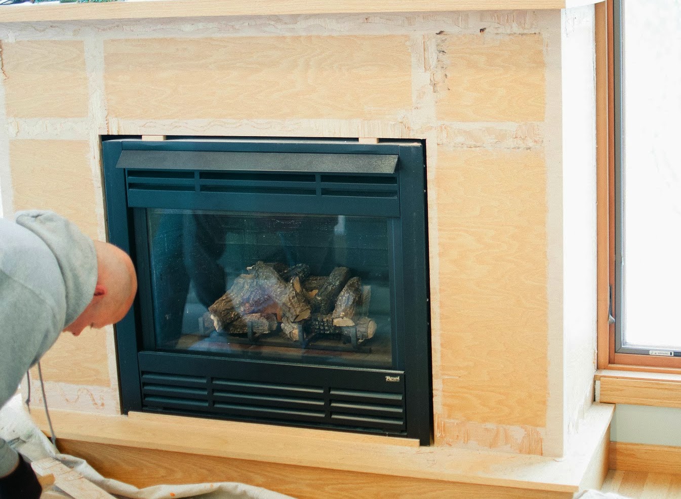 The Divine Living Space Blog An Upcylced Fireplace Facelift; A before