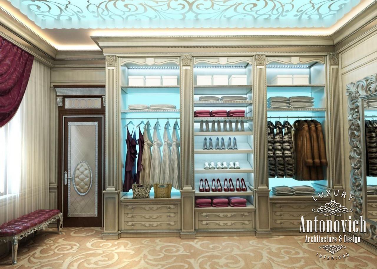LUXURY ANTONOVICH DESIGN UAE Custom Dressing Room Dubai