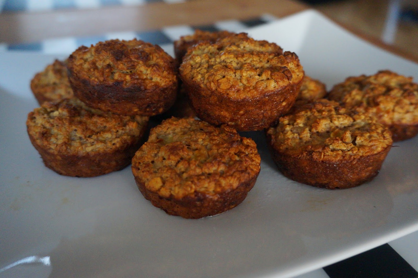 Hollar hafra og bananamúffur