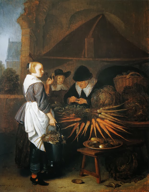 Researching Food History - Cooking and Dining: Carrots in Art