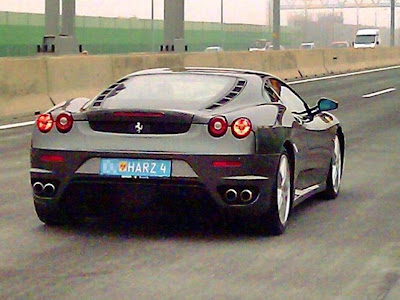 Ferrari Kennzeichen Harz Hartz 4