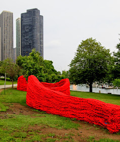Orly Genger Sculpture, Chicago
