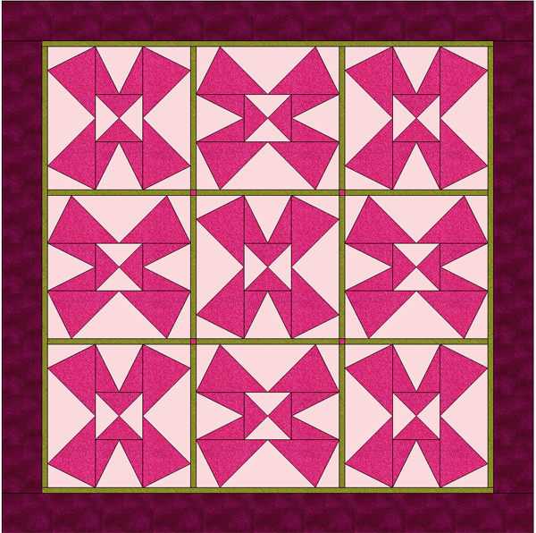 Patchwork en Casa Patchwork with Love Bloque de la Semana Doble Z