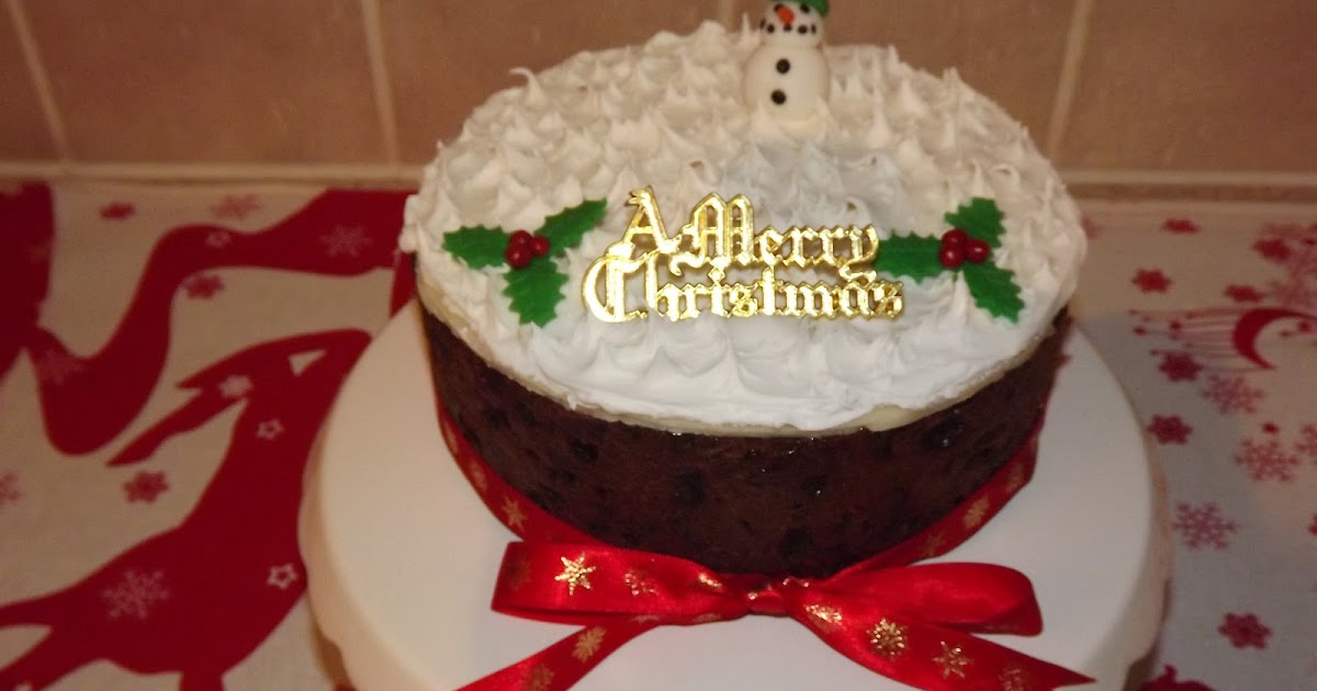 Icing&hellip;so sweetly: Homemade christmas cake