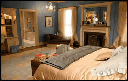 Interior Design from Gossip Girl TV Series Bedroom