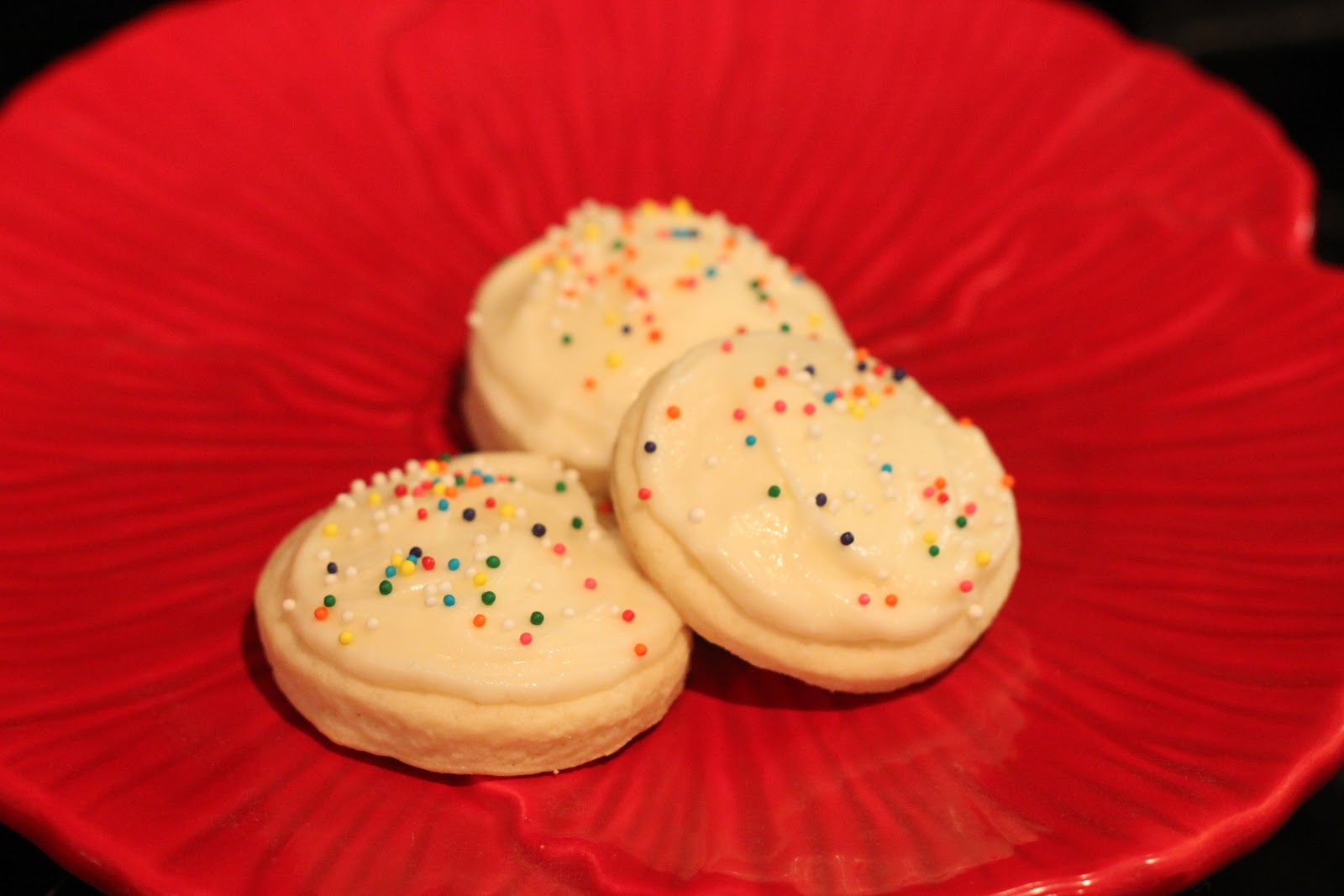 Good Clean Fun Sour Cream Cookies with Cream Cheese Icing