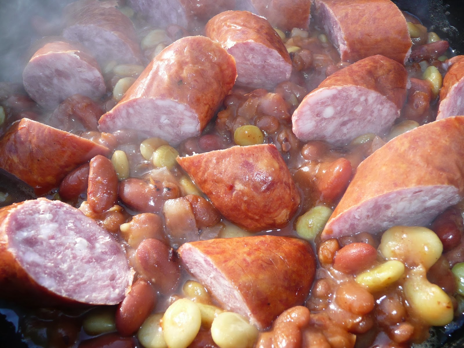 Everyday Dutch Oven Cowboy Beans