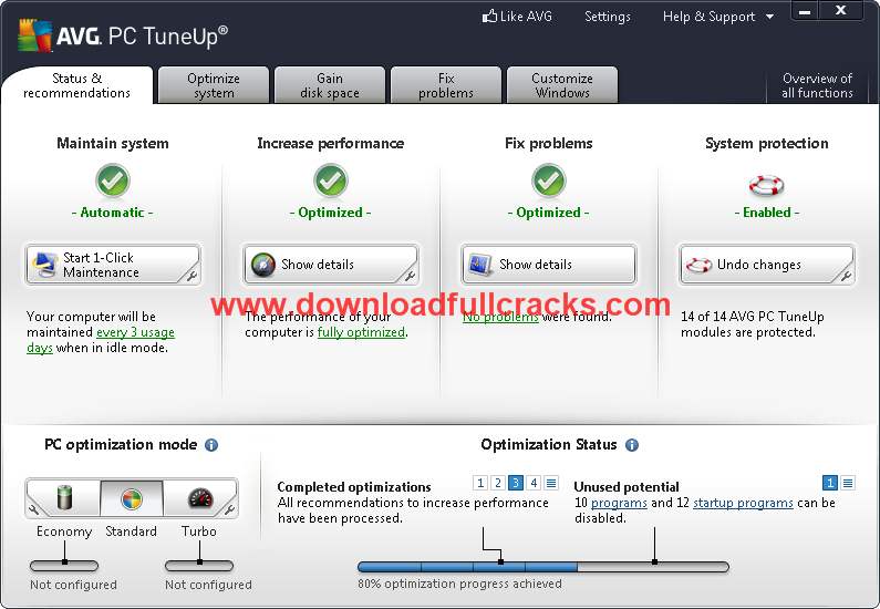 Avg Pc Tuneup 2013 License Key Free Download