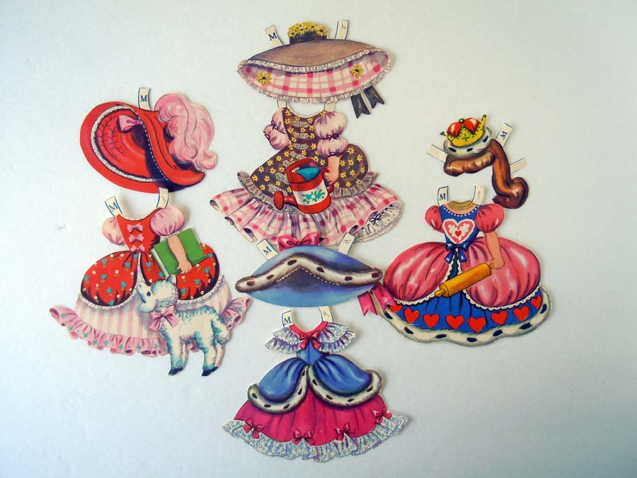 1948 Paper Doll Clothing by Merrill Company
