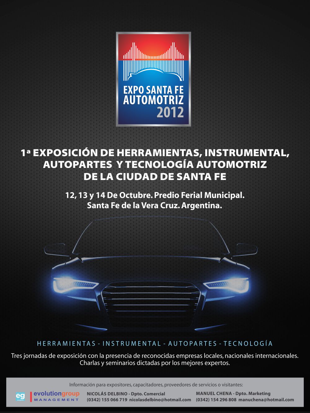 portal mecanico expo santa fe automotriz flyer mecanica automotriz
