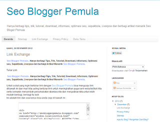 Seo Bloger Pemula Seo Bloger Pemula