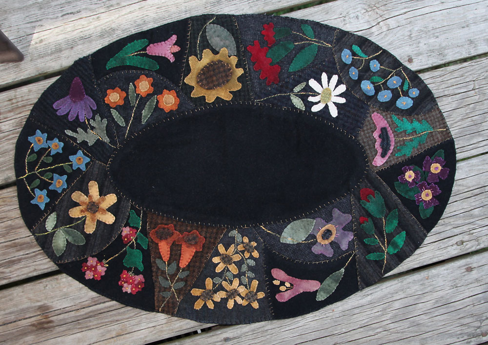 Woolensails Flower Mat Finished!