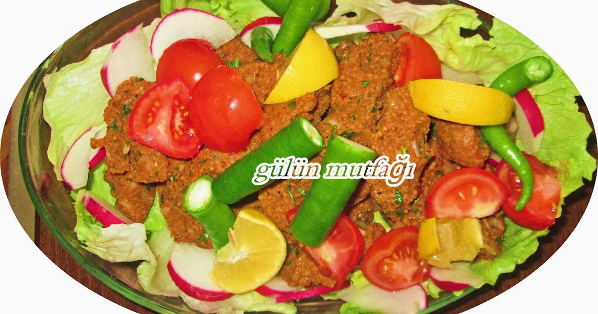 Yemek Tarifleri ETSİZ ÇİĞ KÖFTE