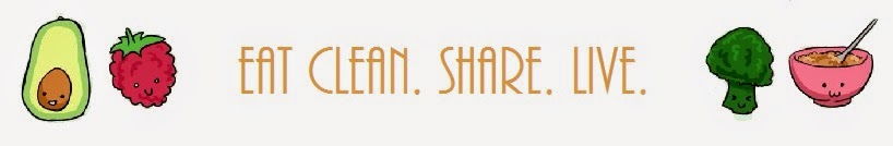 eat clean. share. live.