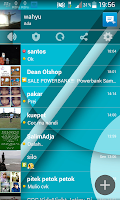 BBM Mod Transparant with floating main tab BBM Mod Transparant with floating main tab