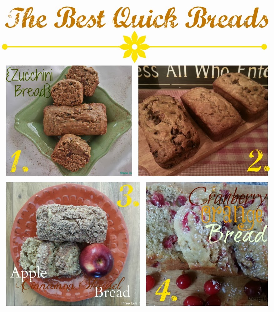 The Best Quick Breads Three Kids and a Fish