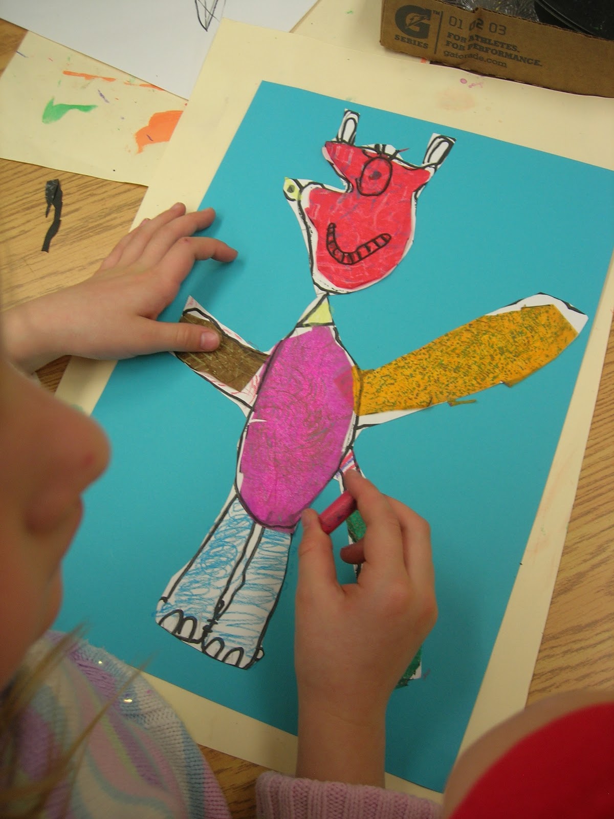 Mrs. Manzella's Student Gallery 1ST GRADE ERIC CARLE MIXEDUP ANIMALS