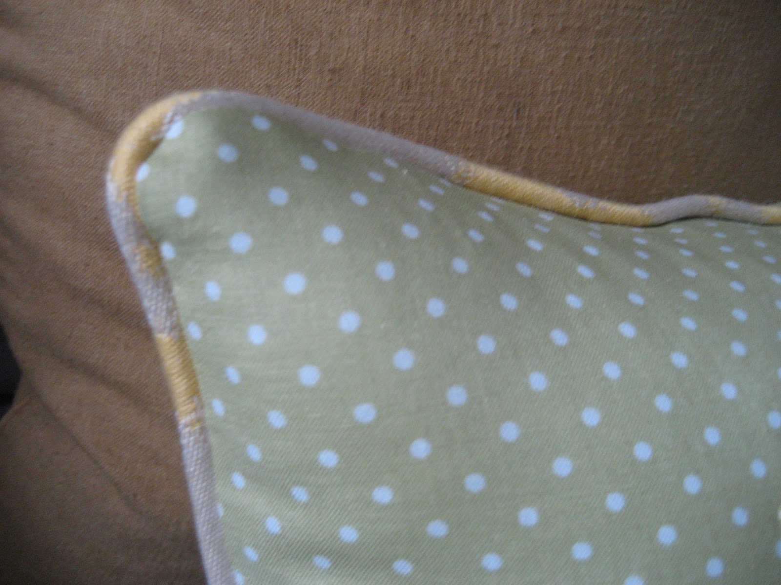GraceAdkinsDesigns Yellow and Green Personalized Pillow