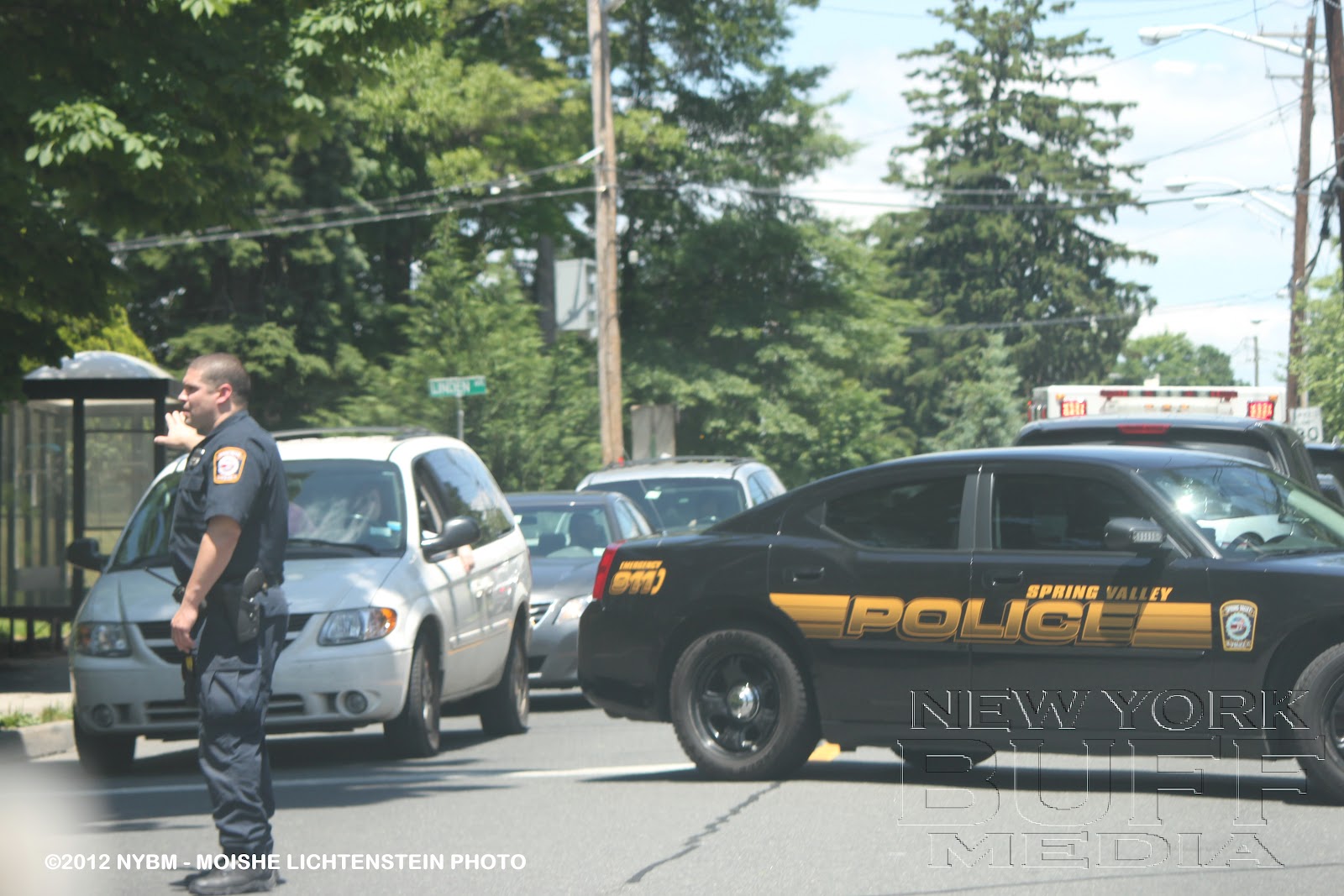 New York Buff Media Three Car MVA on Route 45 in Spring Valley