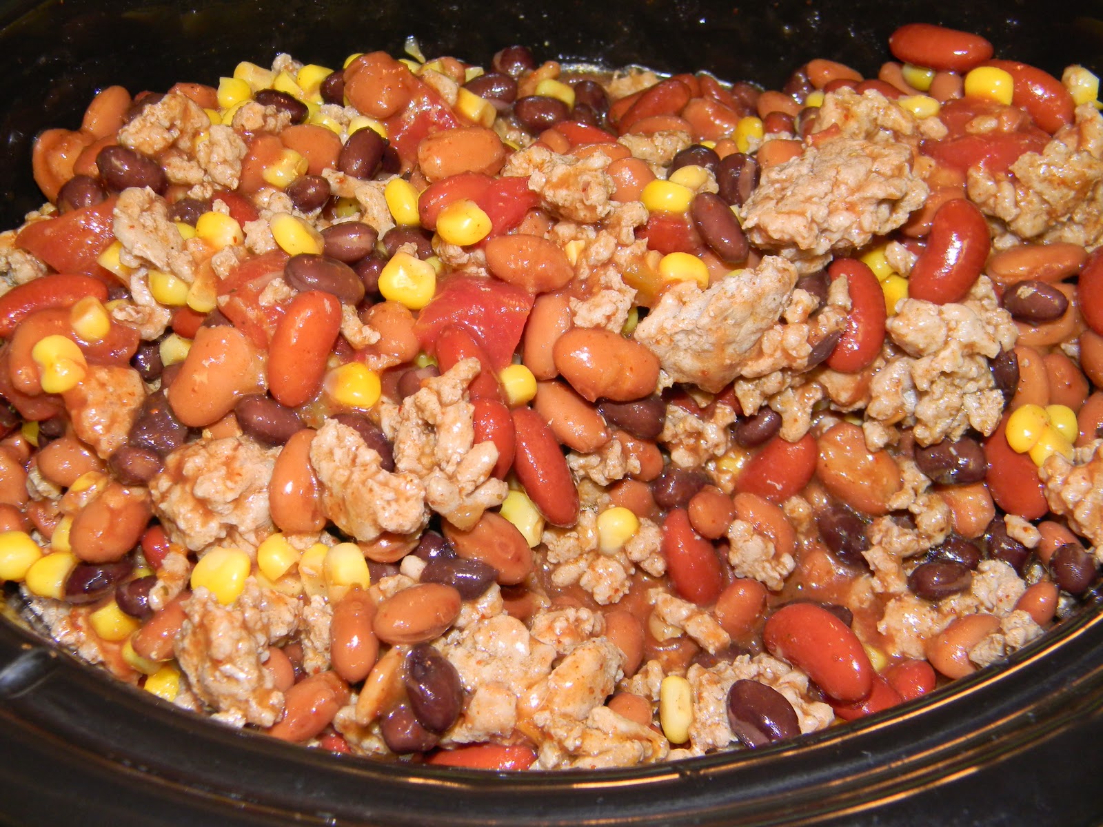 Ready, Set, Dig in! Crock Pot Turkey Chili