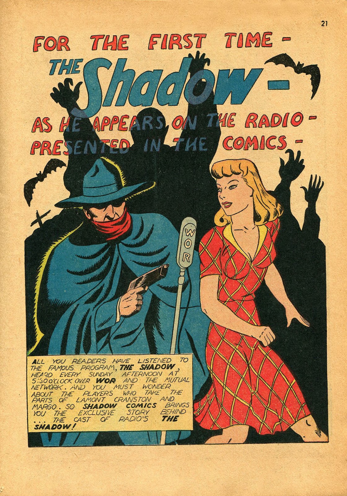 BOOKSTEVE'S LIBRARY The Radio Shadow in the Comics