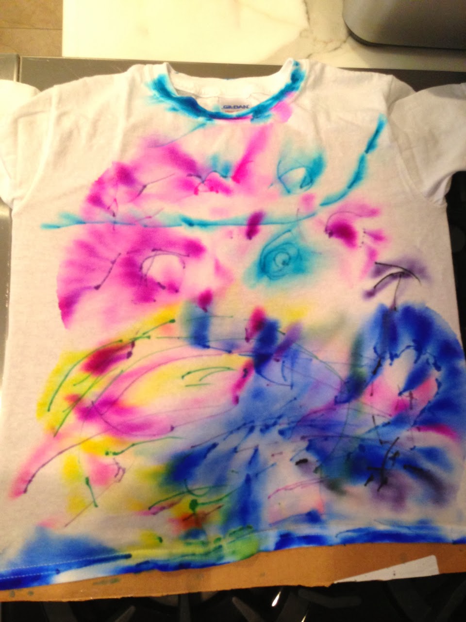 sharpie tie dye t shirts