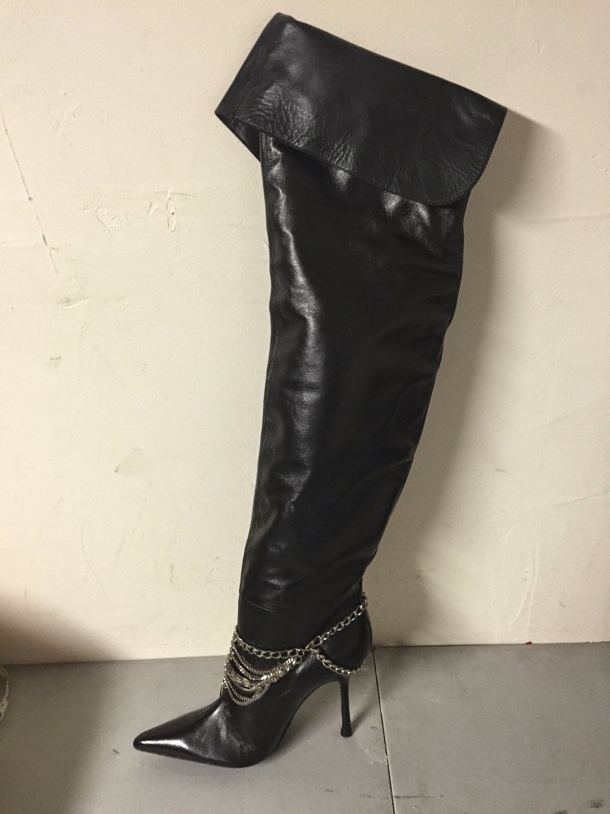 vintage thigh high boots